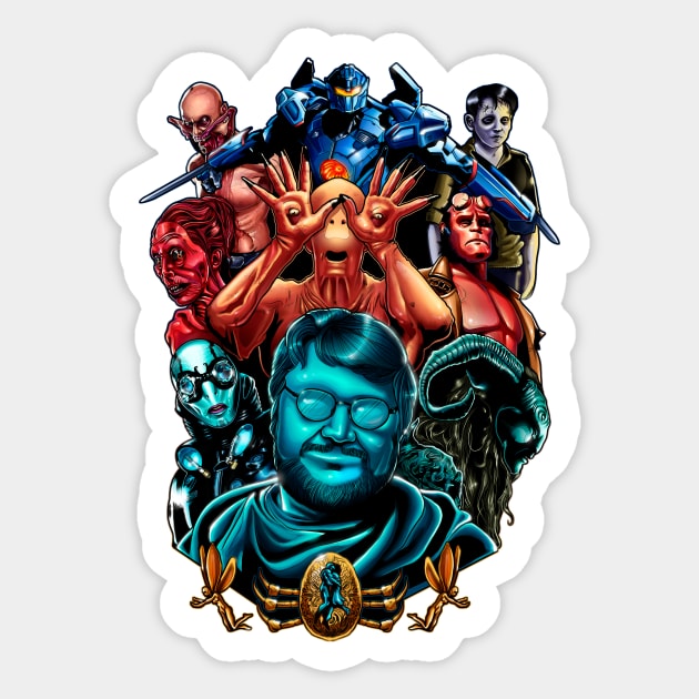 Del Toro Tribute Sticker by Pink Bulldog Store 